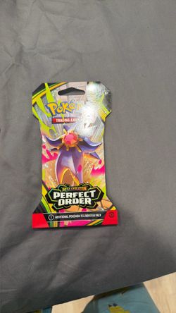 Pokemon Perfect Order Sleeved Booster Pack New