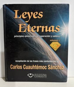 Leyes Eternas Volumen 1 by Carlos Cuauhtemoc Sanchez Spanish Book Hardcover 1998