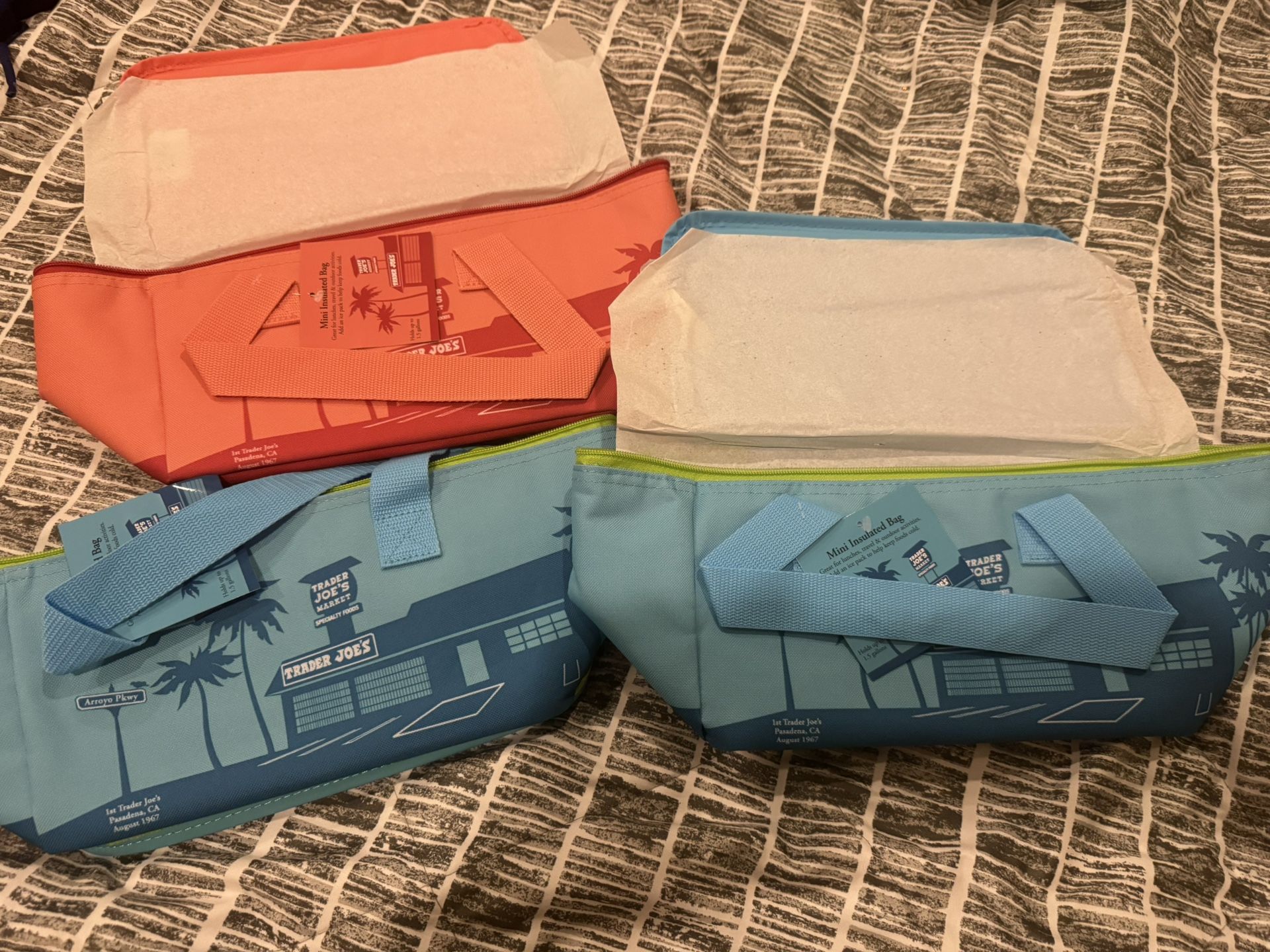 Trader Joe’s Mini Insulated bags