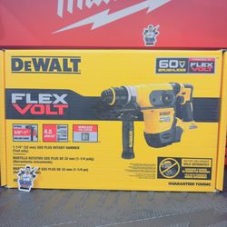 DEWALT FLEXVOLT 60V MAX Cordless 1-1/4 in. SDS Plus Rotary Hammer (Tool Only)