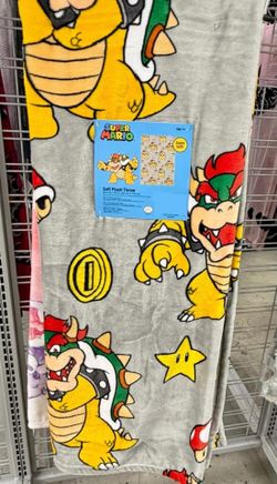 Mario blanket