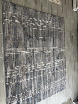 Grey rug