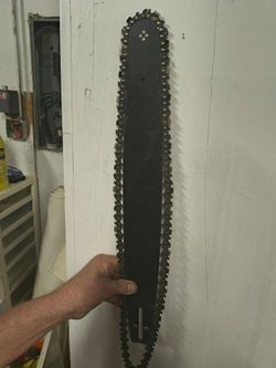 Saw blade new chain