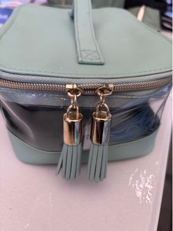 Tartan and Twine Makeup bag and tumbler
