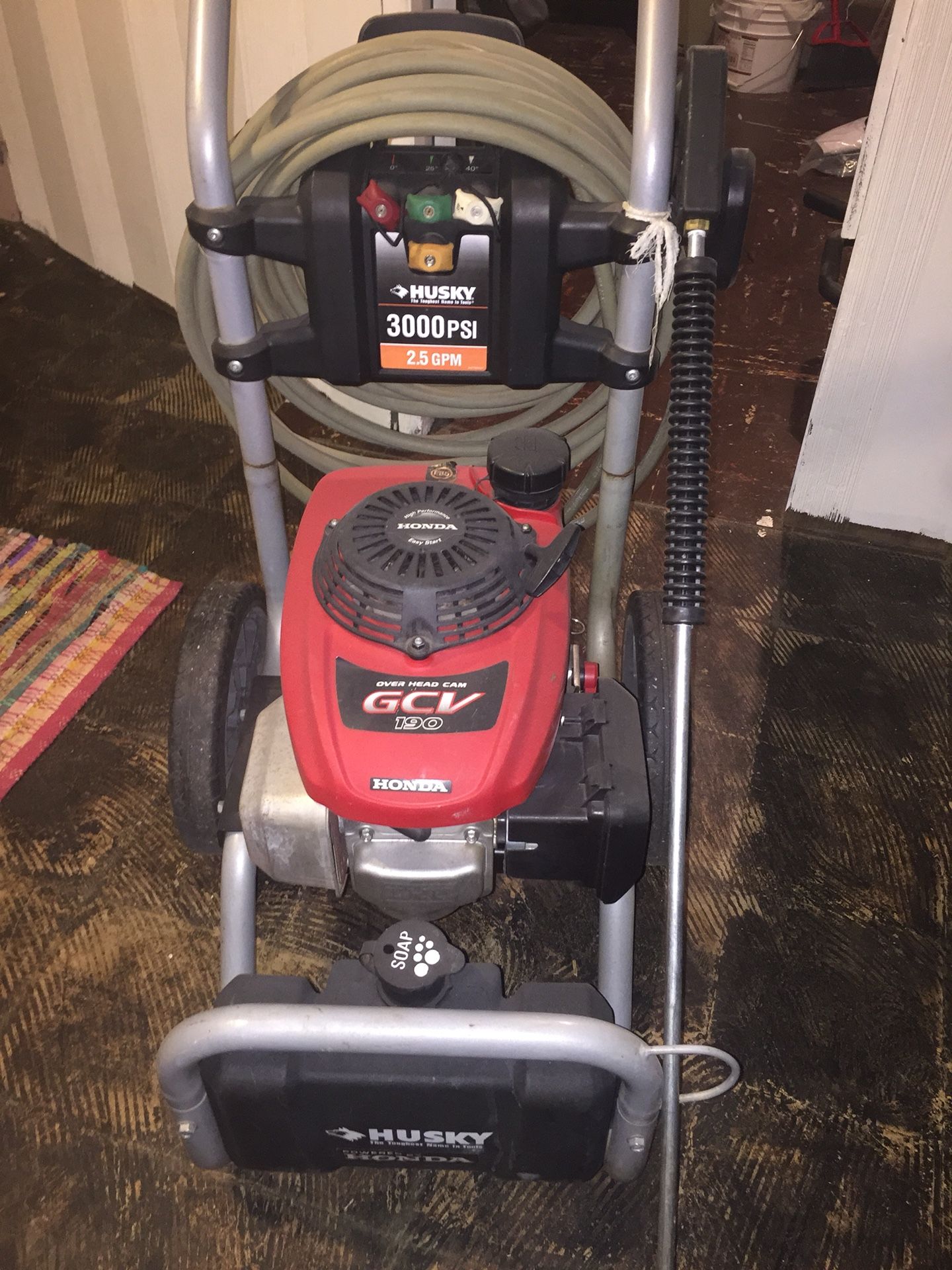 Husky gcv190 outlet pressure washer