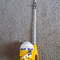 Vintage Zebco Snoopy Kids Fishing Rod and Reel