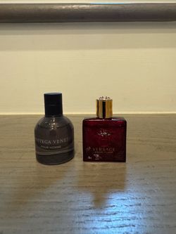 SAMPLES OF BOTTEGA VENETA POUR HOMME AND VERSACE EROS FLAME EDP (5ML) SAMPLES