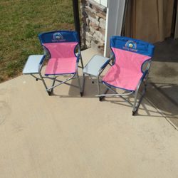 Kids Folding Chairs x2