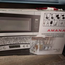 Amana Microwave Hood Combo 