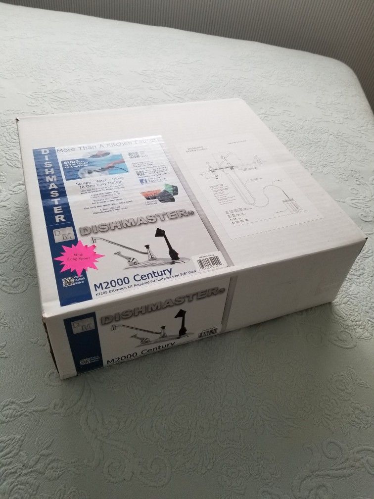 Kitchen faucet - Dishmaster M2000 Century in Unopened box
