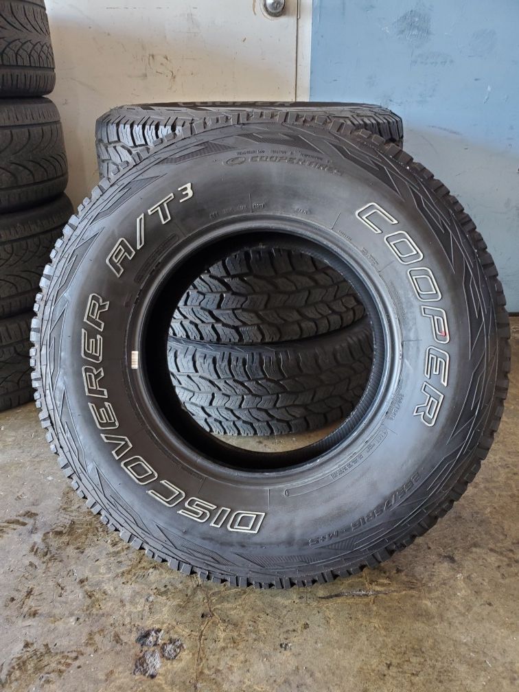 Used Cooper tires size 16