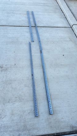 Galvanized Slotted angle  bar 8 ft, 4 ft