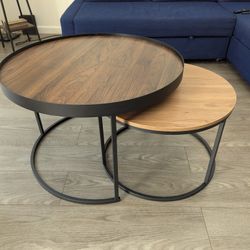 Round Nesting Coffee Tables