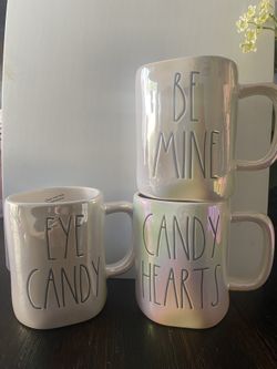 Rae Dunn valentines Mugs