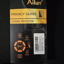 3 pack privacy screen protector for 15 pro (6.1 inch)