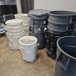Trash Containers Brand New 