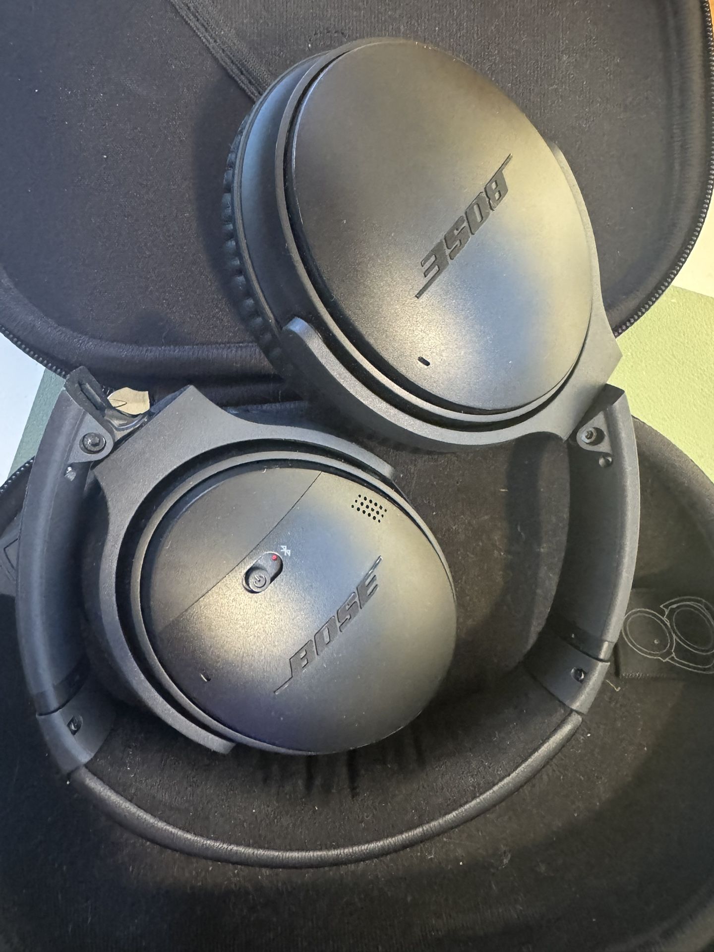Bose QuietComfort 35 Wireless Noise Cancelling Headphones – Black (Used) 🎧