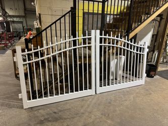 4-5 Ft Tall Custom Entry Gate 12ft Wide Opening