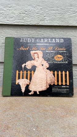 Judy Garland   Meet Me In St. Louis  3 record set 78 rpm