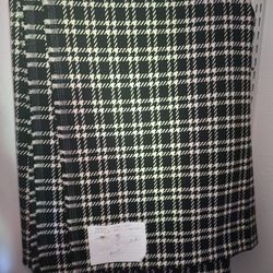 Wool Plaid/Houndstooth Fabric