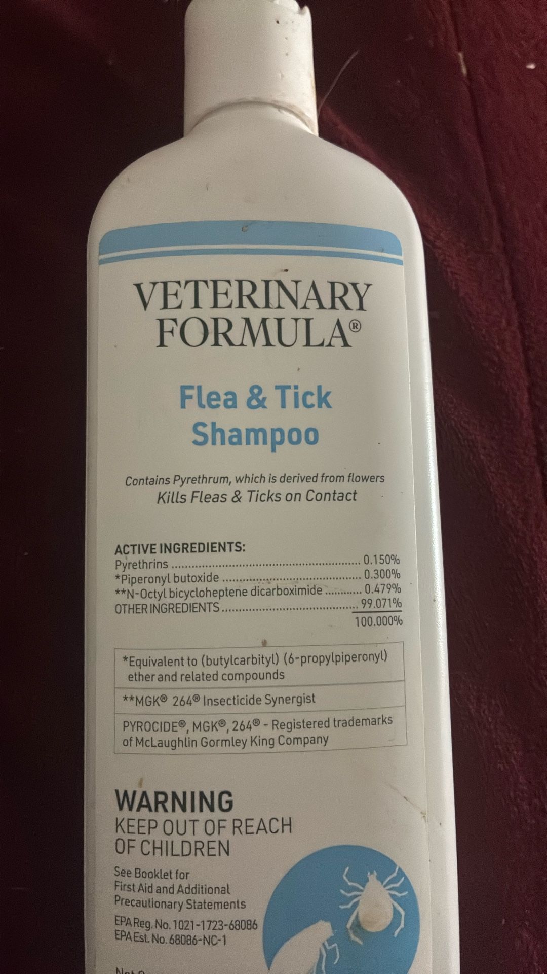 Flea And Tick Shampoo! For Cats Dogs Horses And Draco Malfoy (ferrets)