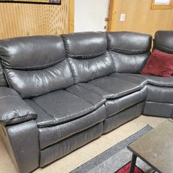 Dark Grey Sectional $650