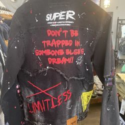 Men’s Jean Patch Work Jacket Limited Sizes Now Available 