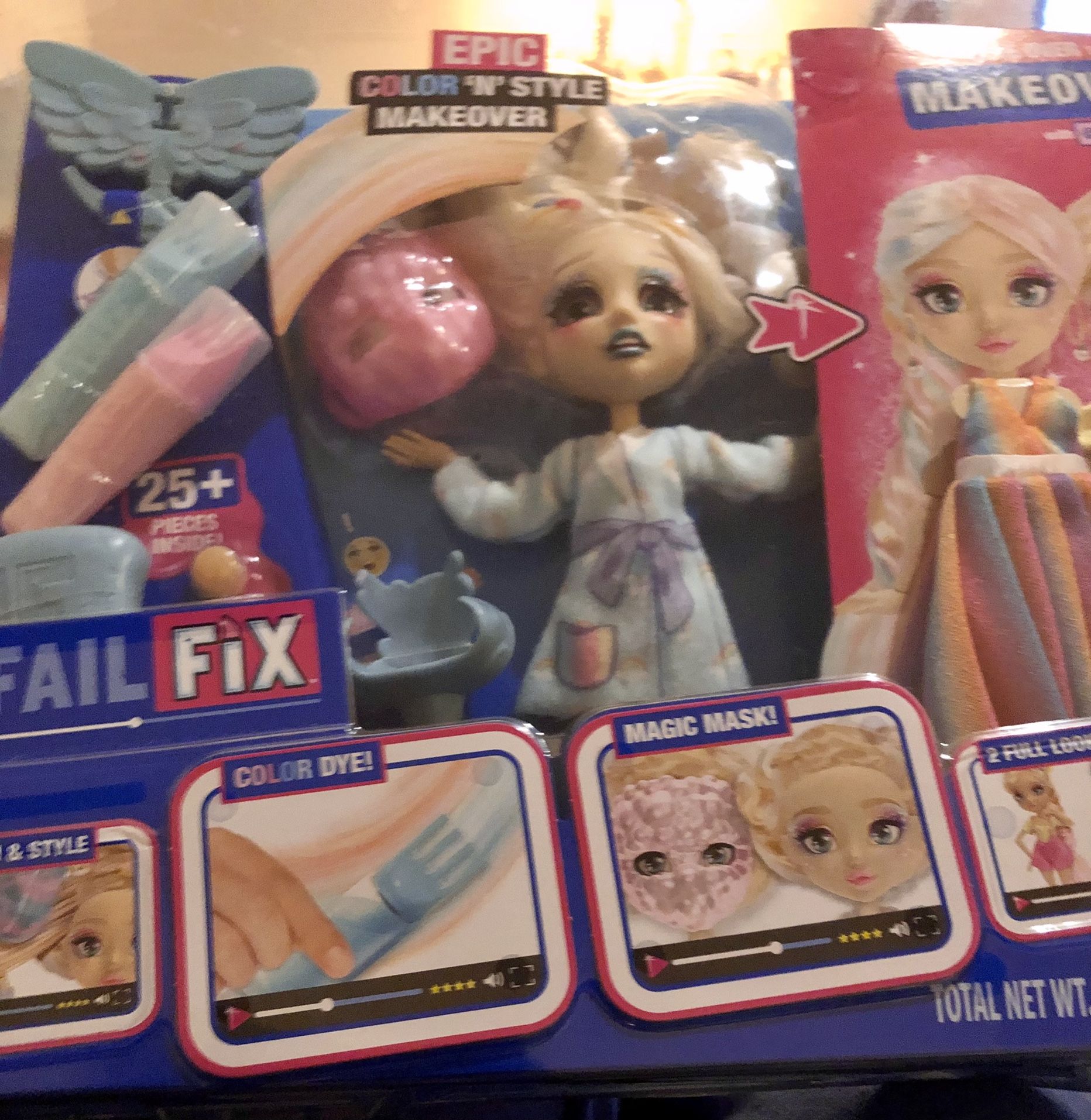 FAIL FIX DOLL MAKEOVER SET.New!