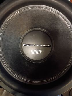 15" POWER ACOUSTIC BAMF WOOFER