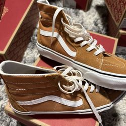 Sk8-Hi tapered Theory Meerkat Vans