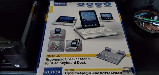 Speaker, stand for iPad Keyboard Dock
