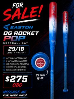 Easton Rocket Pop 29/18