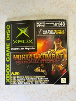 Mortal kombat Xbox games