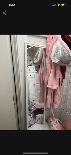 White Full length Mirror