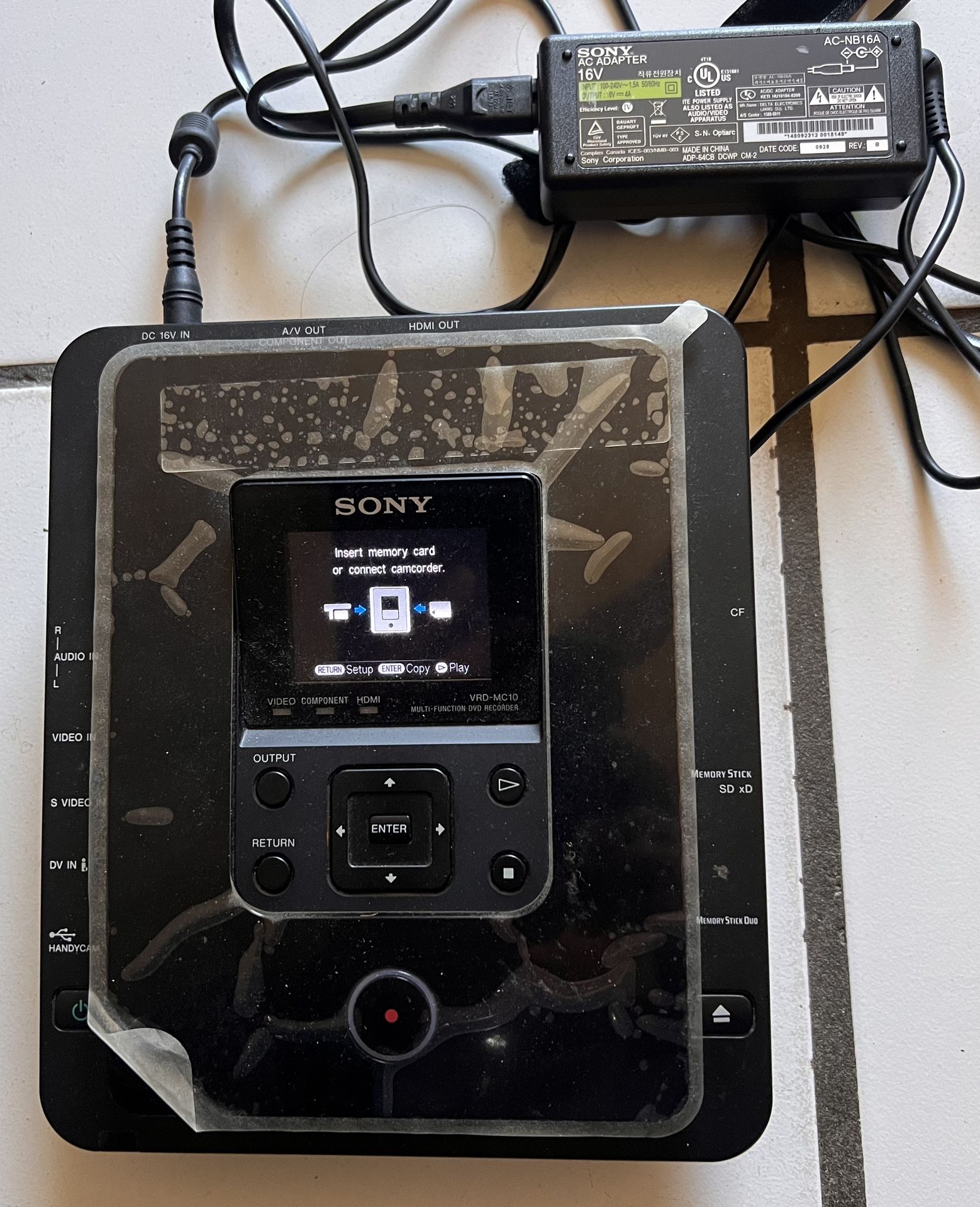 9DM20 SONY ソニー DVDライター VRD-MC10 9DM20 SONY ソニー DVDライター VRD-MC10 DVDライター | 商品ライン