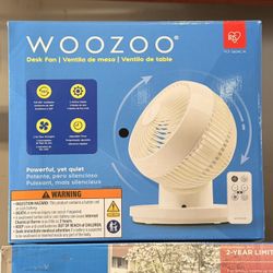 Woozoo Desk Fan Brand New In Box 