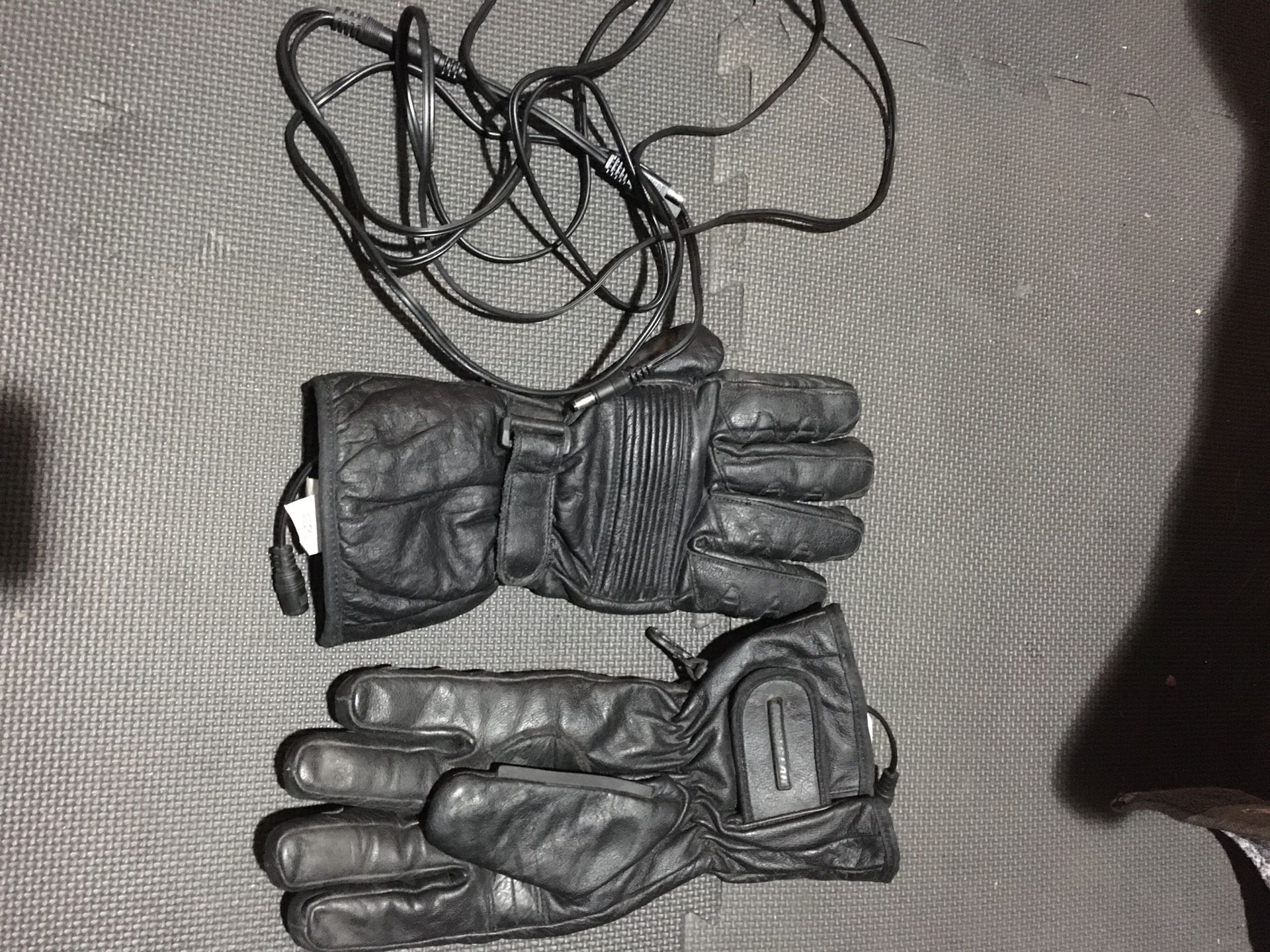 Motorcycle. Gloves And Jacket and Gloves