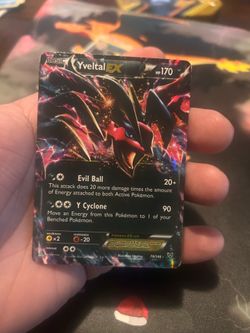 Pokemon XY Yveltal EX