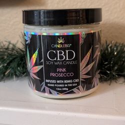 CBD infused Candle by Candlebis