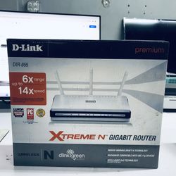 D-Link Xterme N Gigabit Router Model DIR-655 / New 