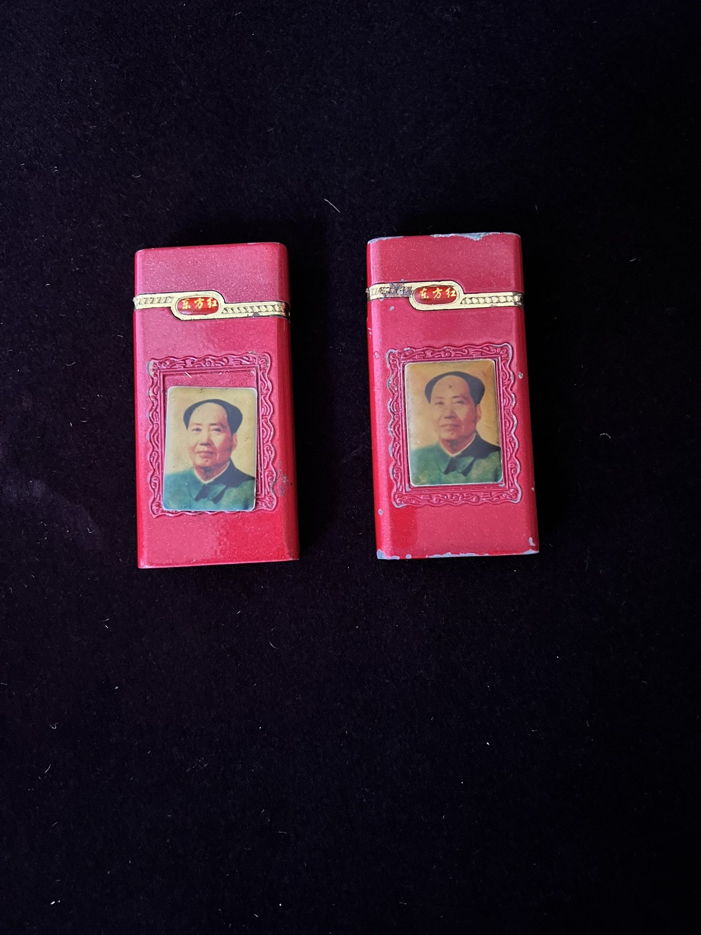 Torch Lighter Rare Mao Zedong X2