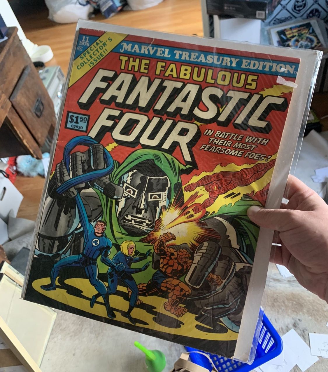 Fantastic Four Marvel Comic Book 70s Bronze Age Doctor Doom 