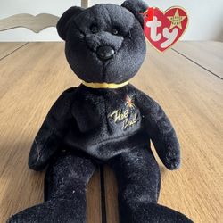  Ty Beanie Baby called "The End" bear, released in 1999. 