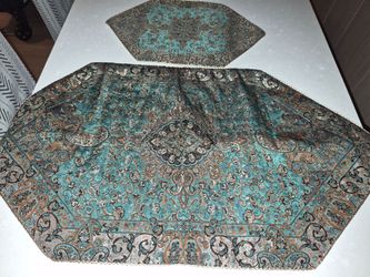 Gorgeous Tapestry Rugs Set of 2 ✨️🎨
