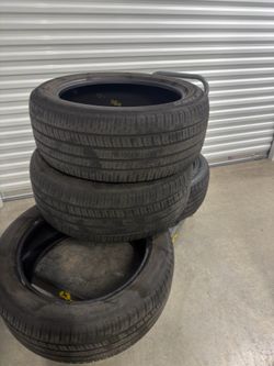 4 used tires 255/50R20