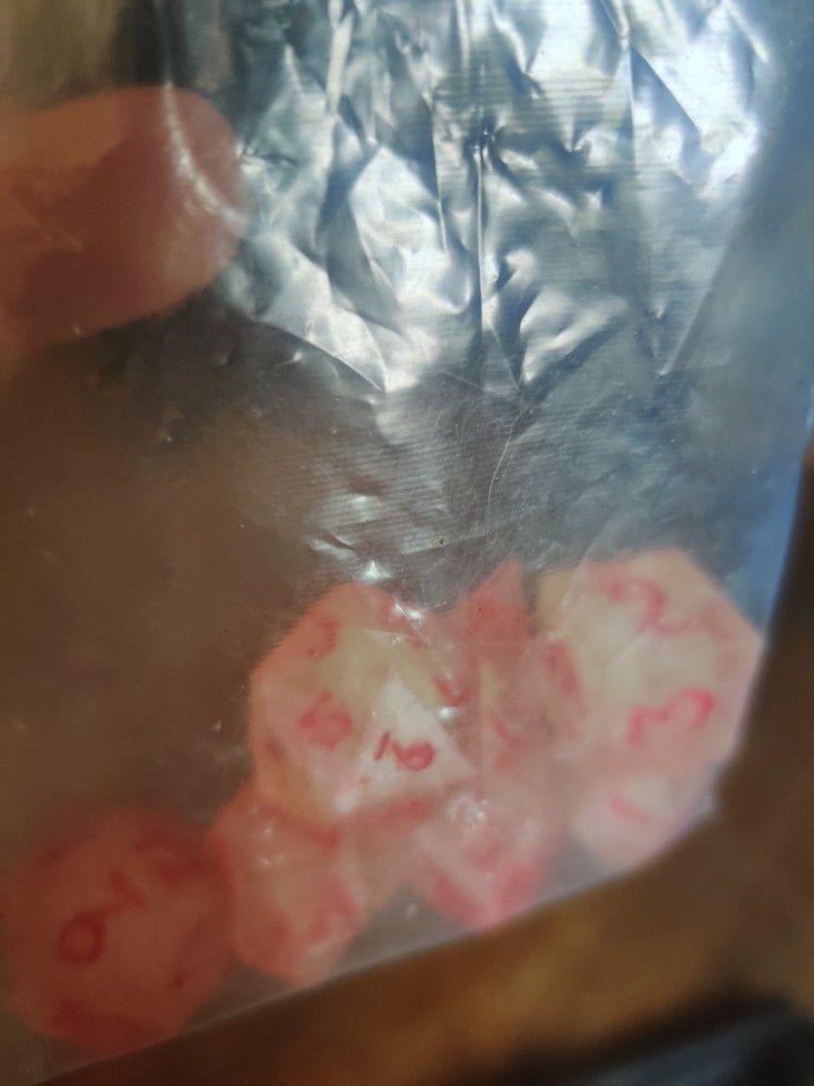 Glow In The Dark Dice