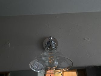 Light Fixture Satin Nickel