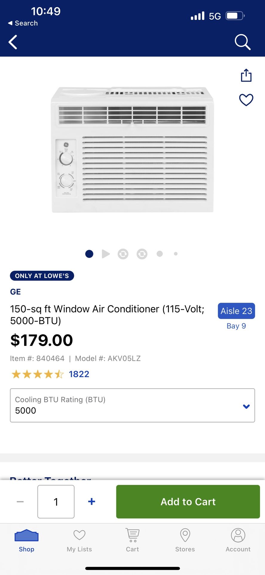 Brand New Window AC