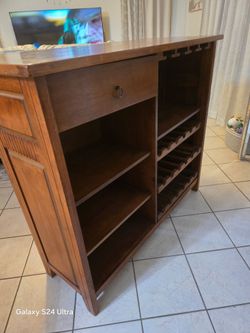 Bar and chairs