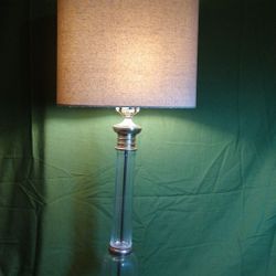 Vintage Glass Lamp 